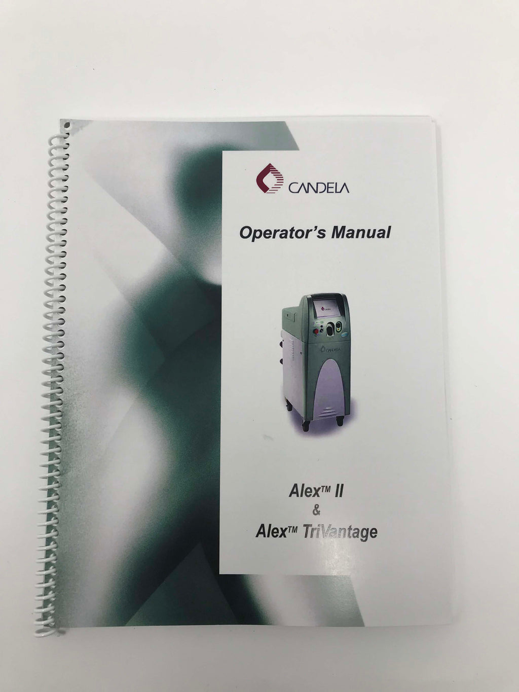 Candela Alex II 2 Alex Trivantage ATV Laser System Operators Manual 8501-00-1800