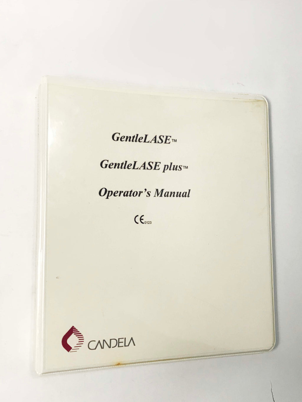 Candela GentleLase & Plus Alexandrite Laser Hair Removal System Operators Manual