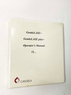 Candela GentleLase & Plus Alexandrite Laser Hair Removal System Operators Manual