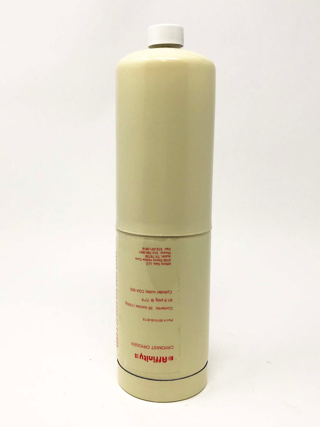 Candela GentleLase Gentle Cool DCD Affinity Cryomist Cryogen Canister 1000g