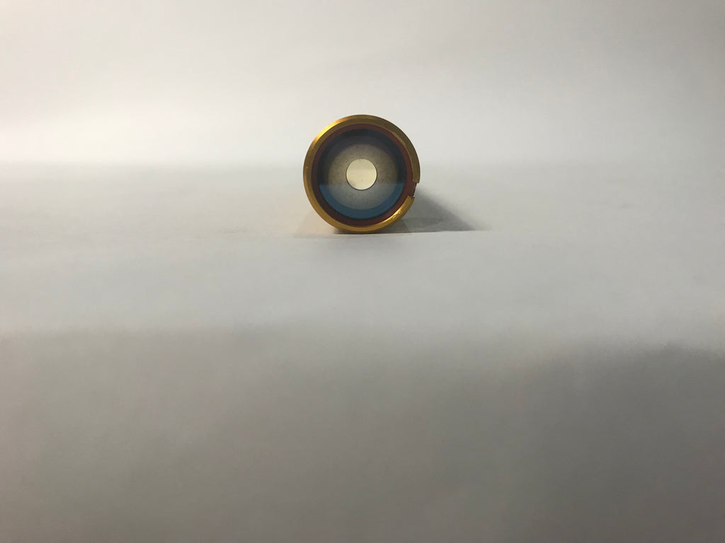 Candela GentleLase Plus Alex HR Laser Handpiece Optic Slider 8mm Gold Lens