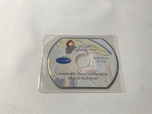 Candela GentleLase Speed and Versatility Clinical Marketing Video Compact CD