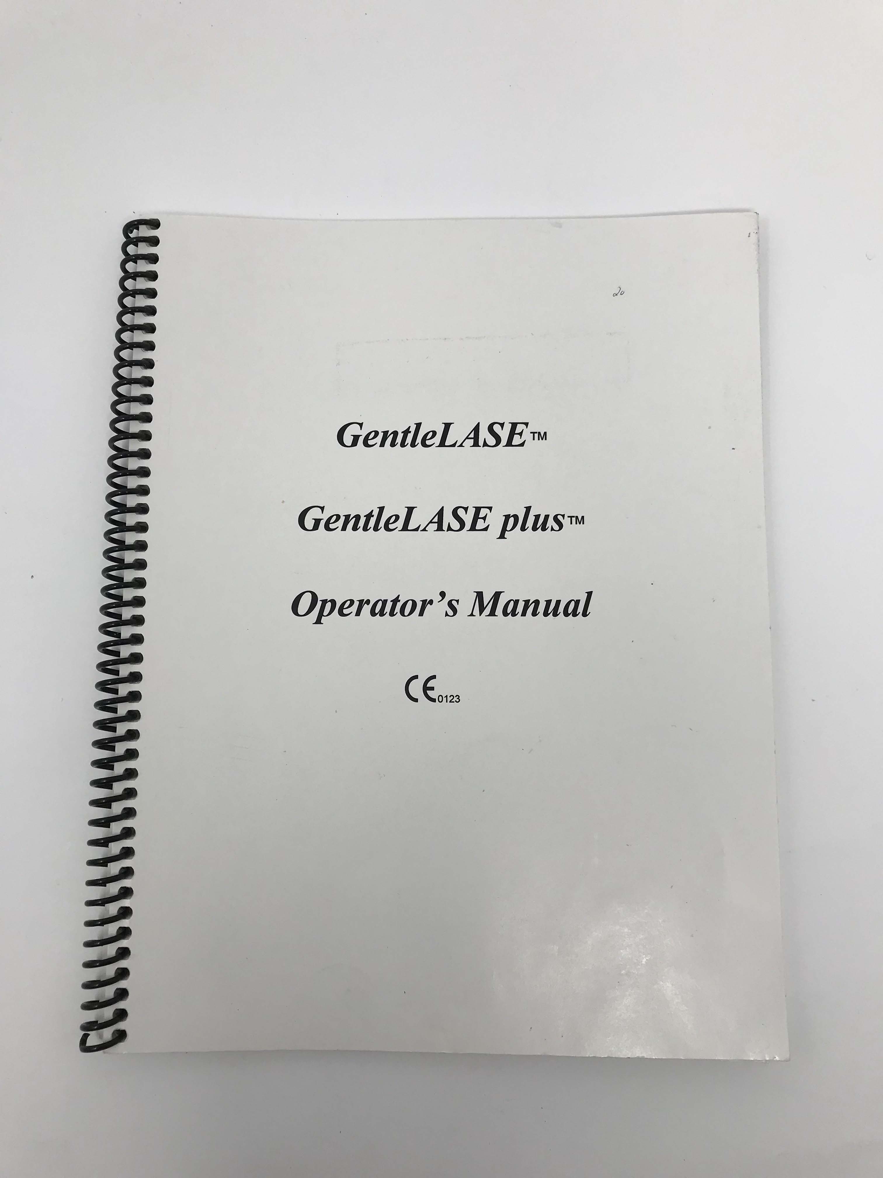 Candela GentleLase/GentleLase Plus Laser System Operators Manual 8501-00-1500