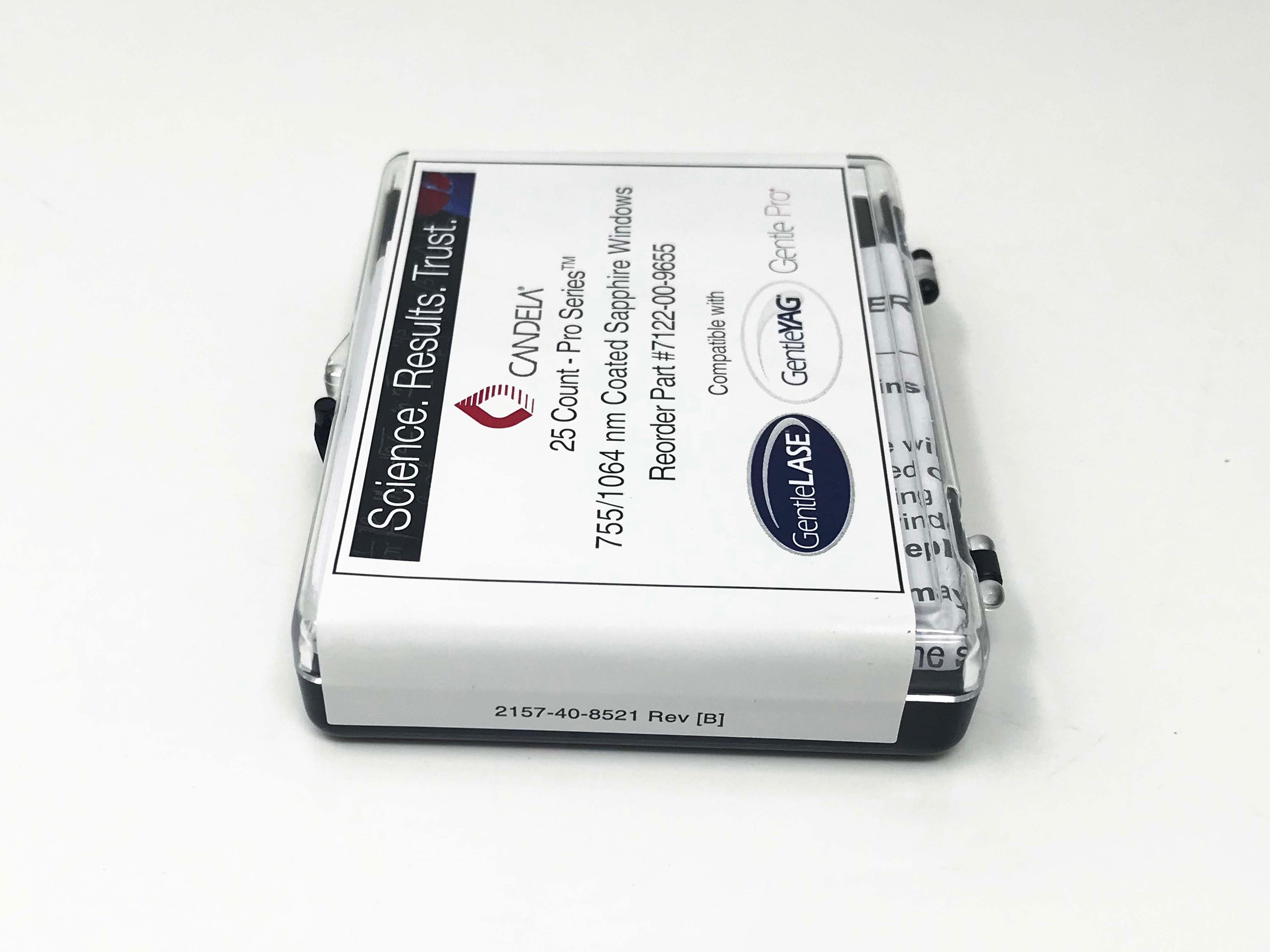 Candela Gentle Pro Lase YAG 755/1064 Coated Sapphire Windows 7122-00-9655