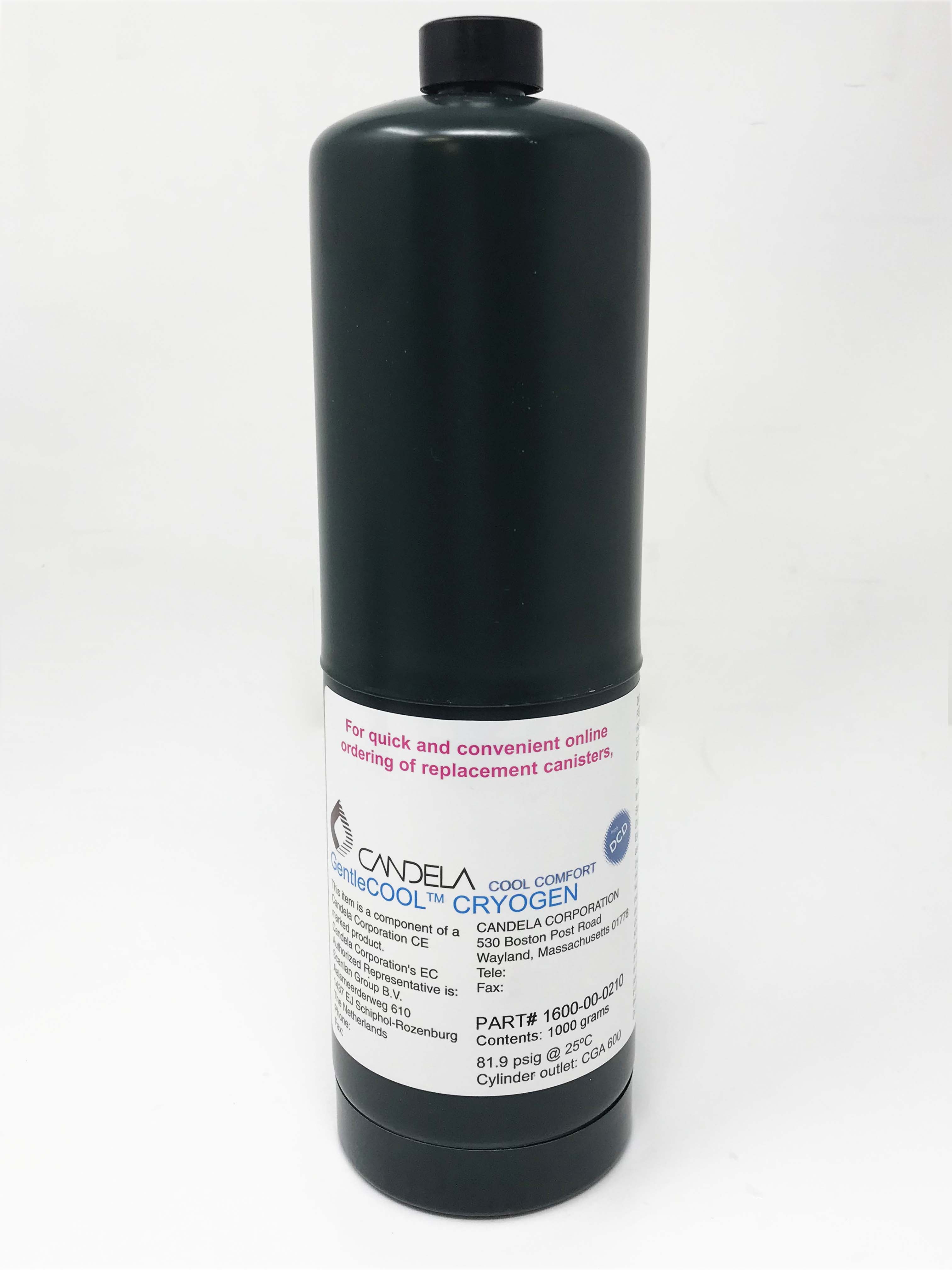 Candela Laser GentleCOOL DCD Cryogen Gentle Max Vbeam Cool Canister 1600-00-0210