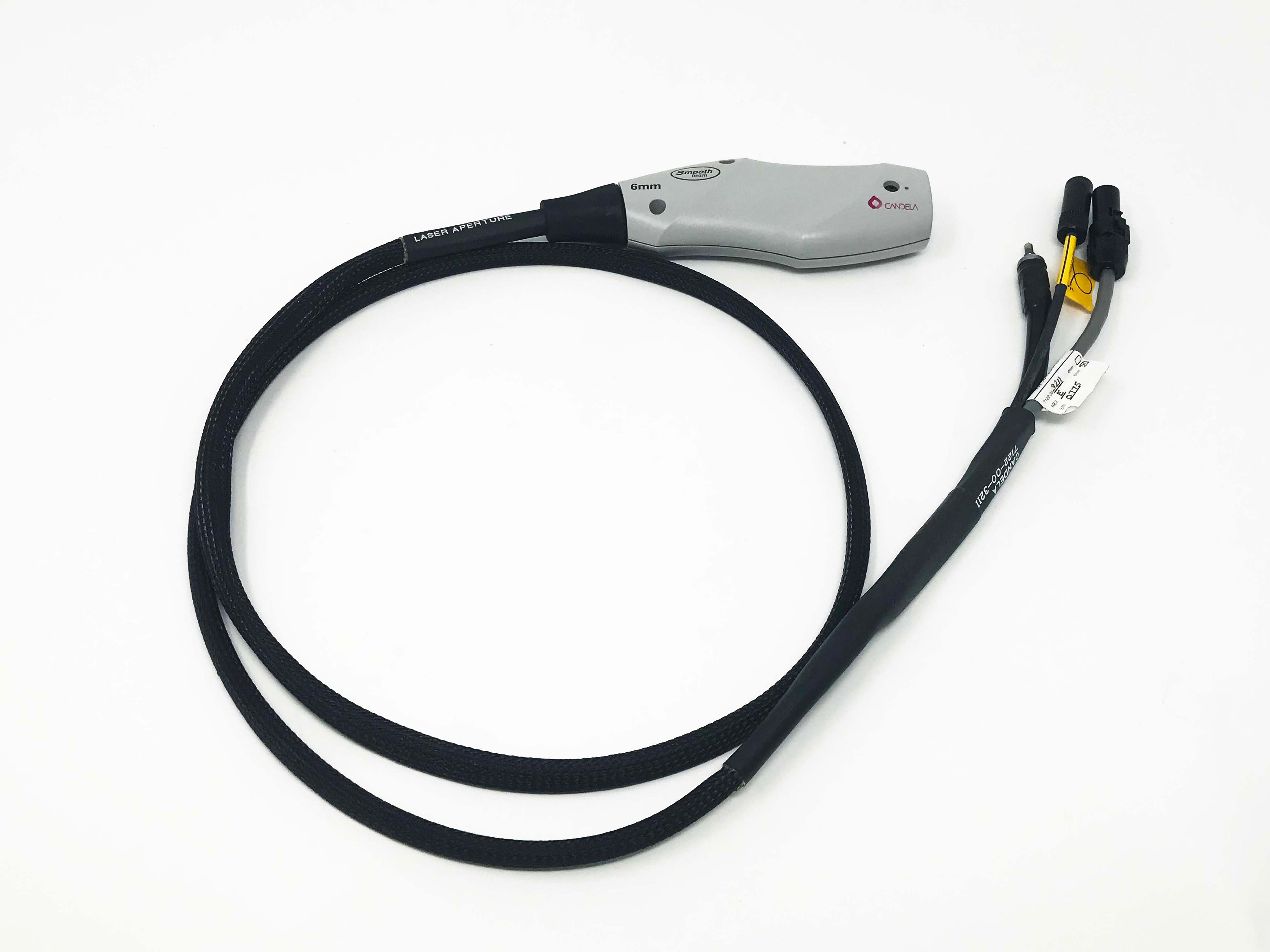 Candela Smooth Beam 1450 SR HR Laser Handpiece 6mm Damaged Fiber 7122-00-3211