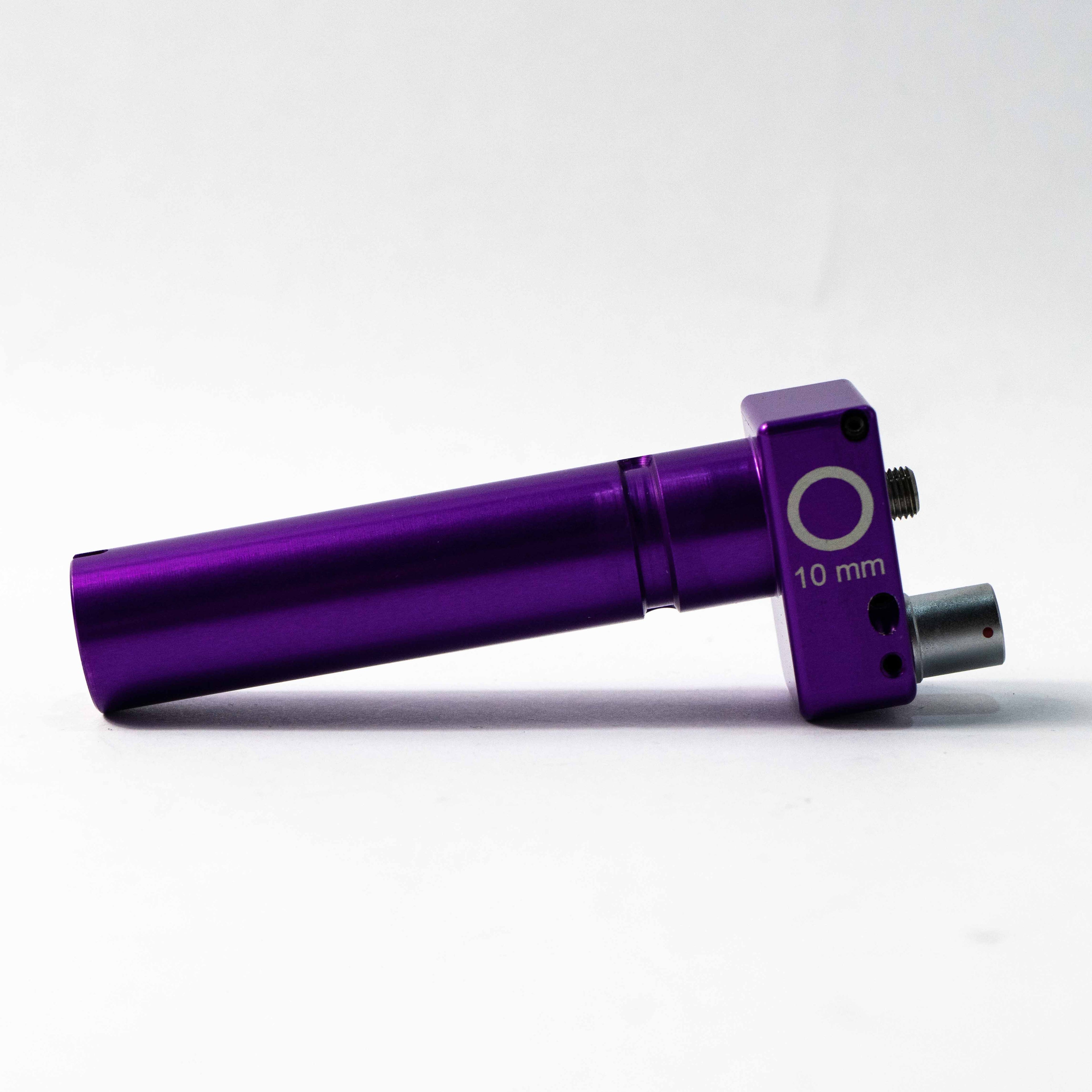 Candela VBeam 1 Pulsed Dye Laser 10mm Handpiece Optic Lens Slider Purple