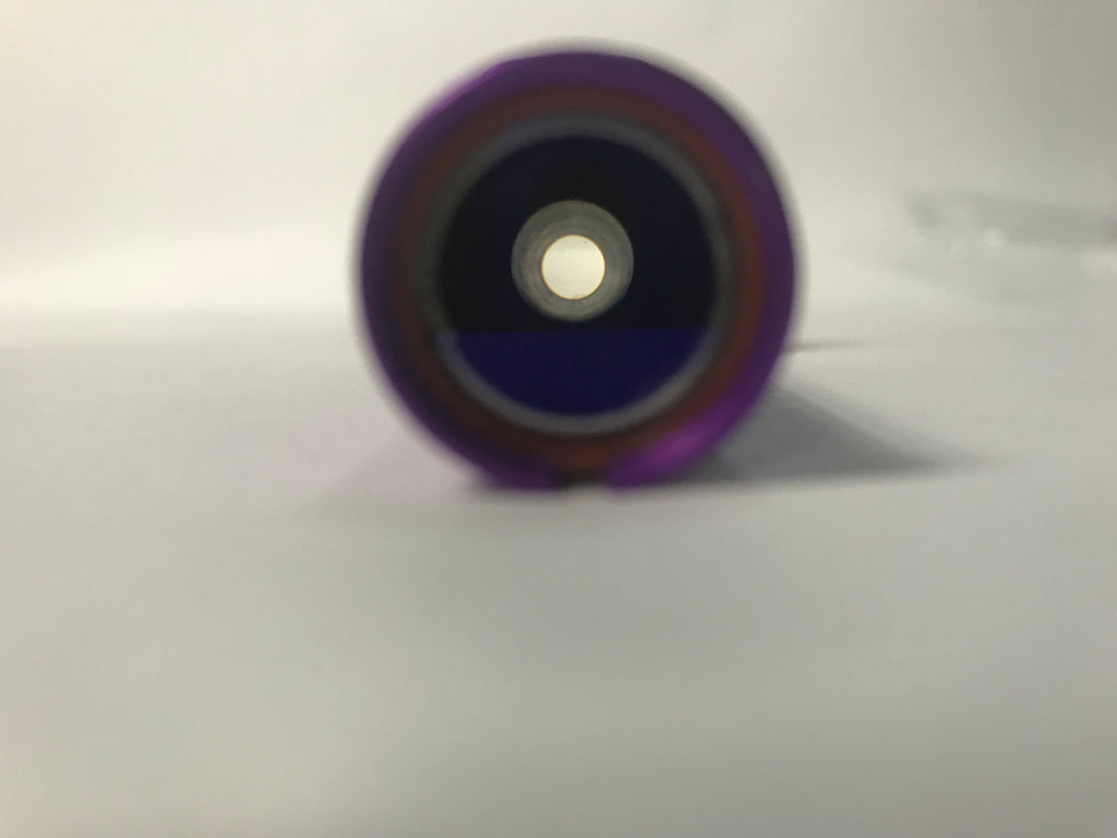 Candela VBeam 1 Pulsed Dye Laser 10mm Purple Handpiece Optic Lens Slider