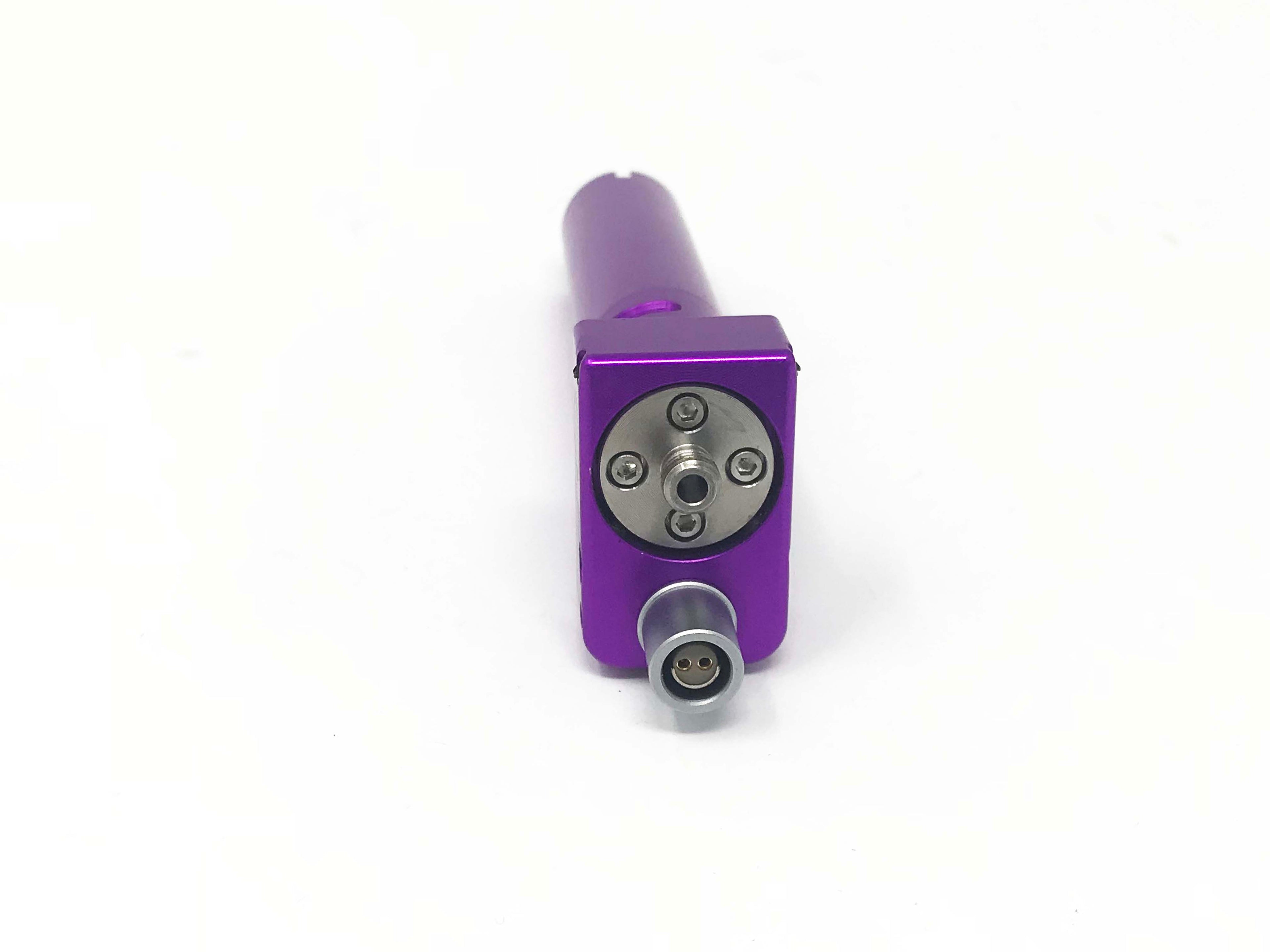 Candela Vbeam Optic Pulsed Dye Laser Handpiece Lens Slider 10mm Purple As Is