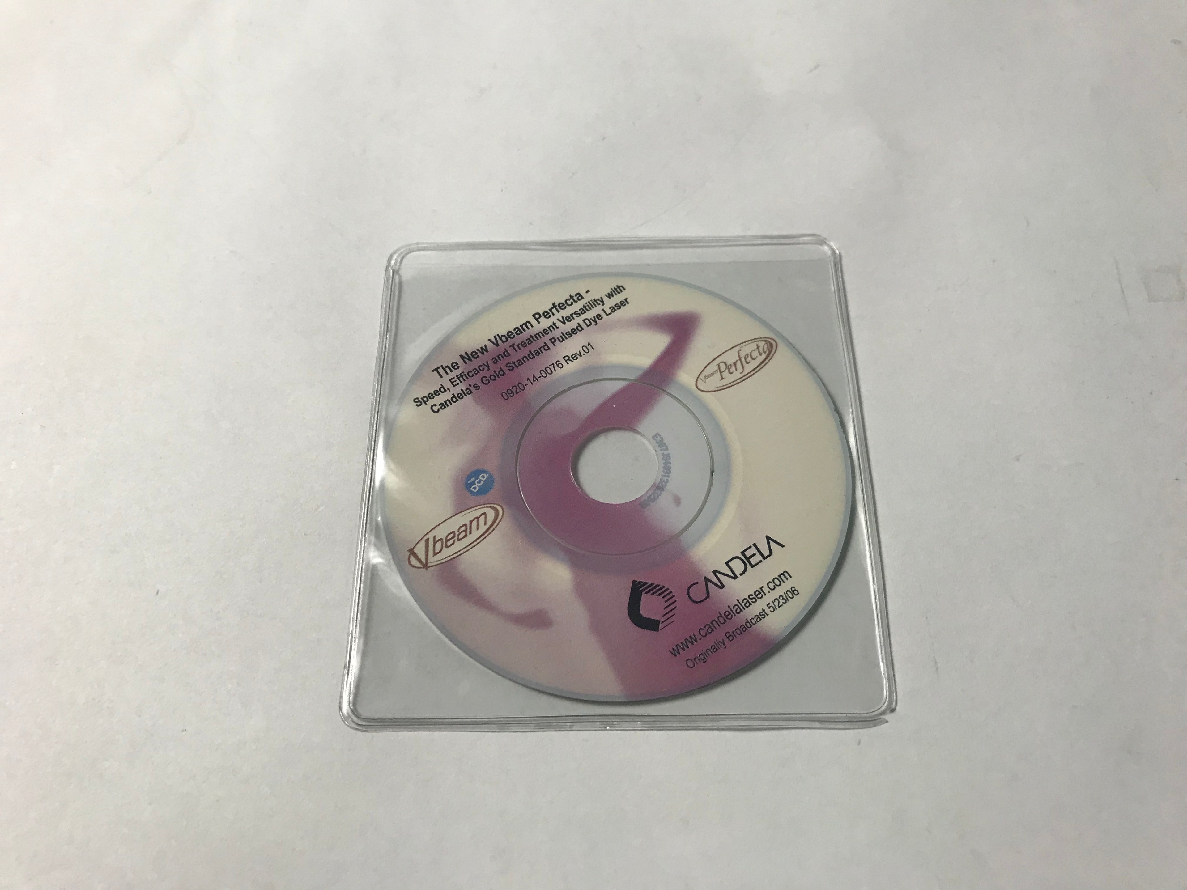 Candela Vbeam Perfecta Laser Clinical Marketing Efficacy Versatility Mini CD