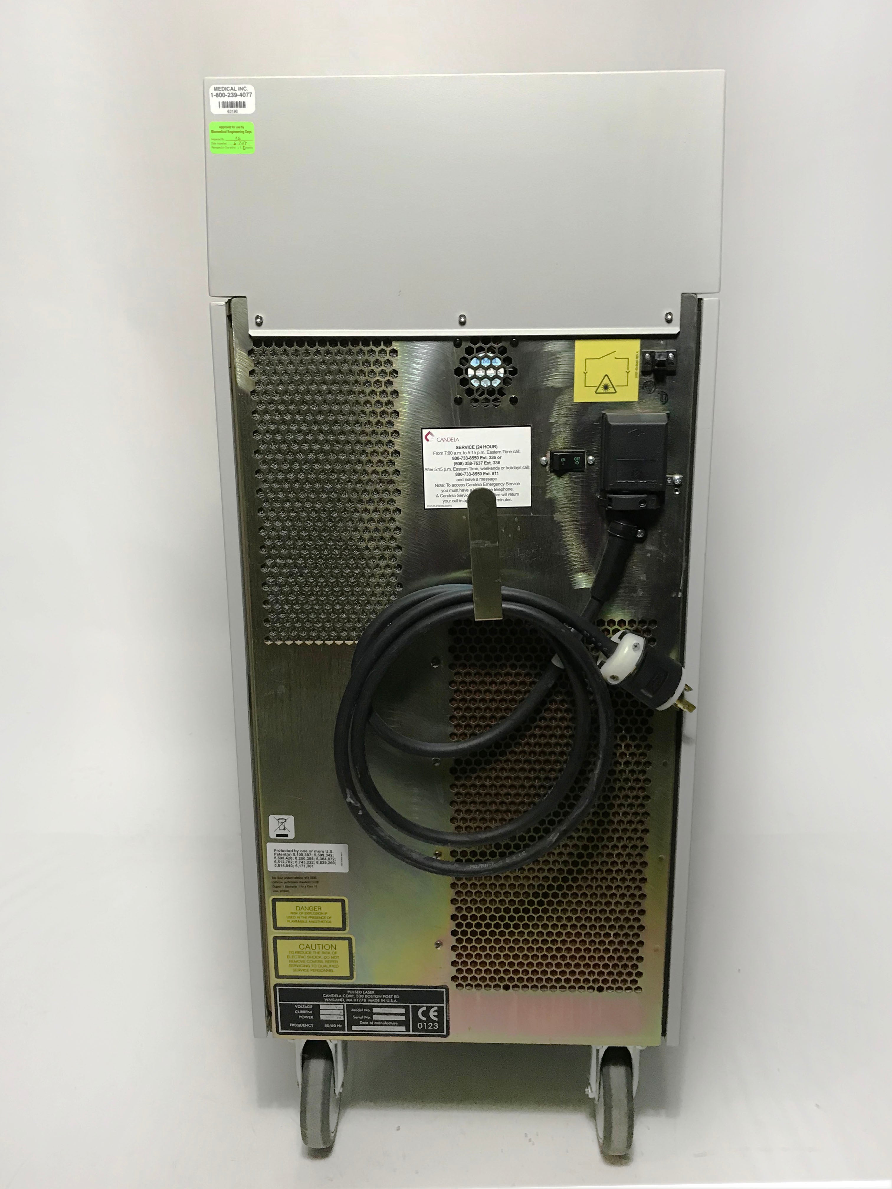 2008 Candela Vbeam Pulsed Dye V Beam PDL Vascular Acne Laser Wrinkles Lesions