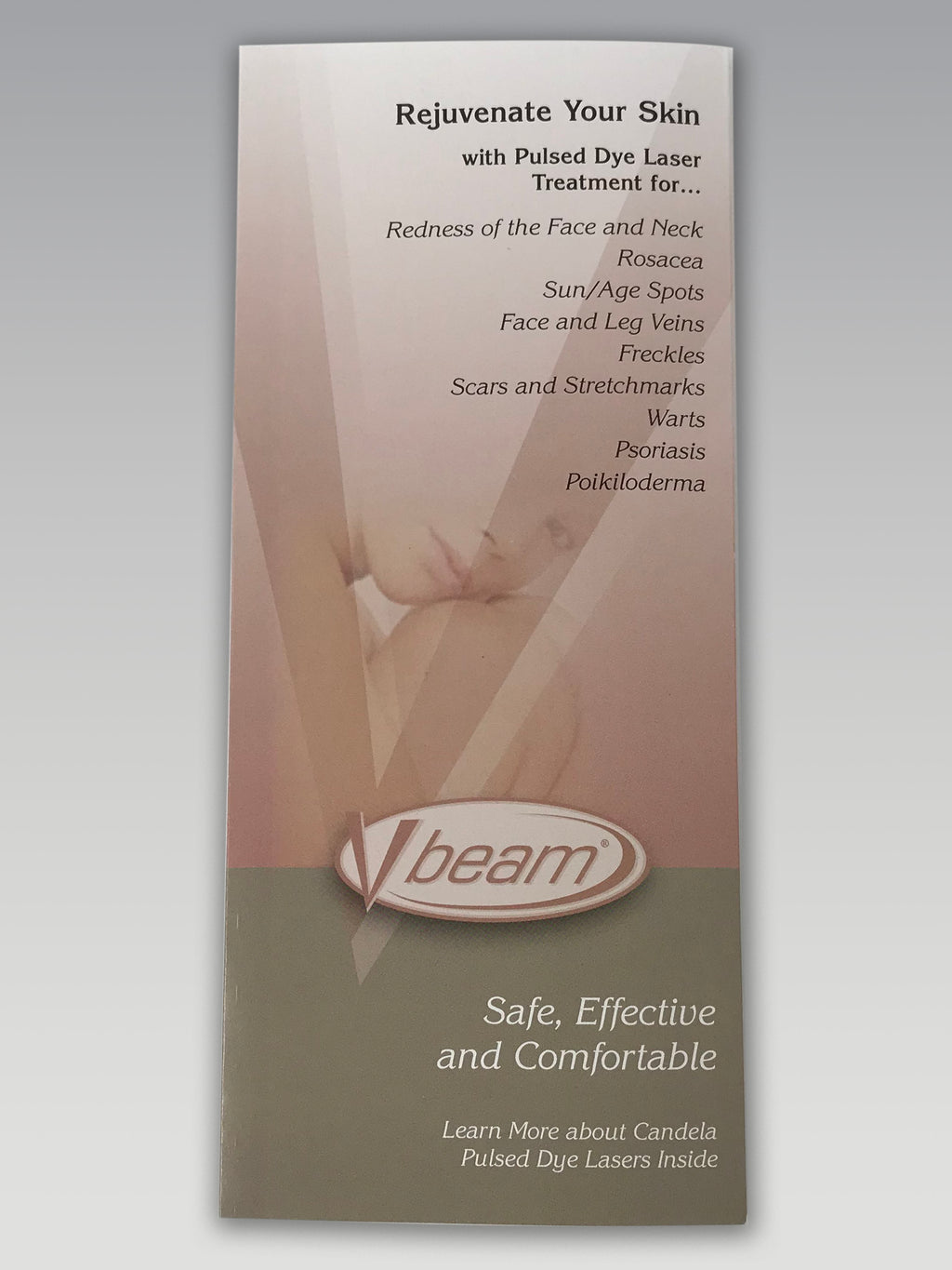 Candela Vbeam Pulsed Dye V Beam Perfecta Skin Rejuvenation Laser B&A Brochures
