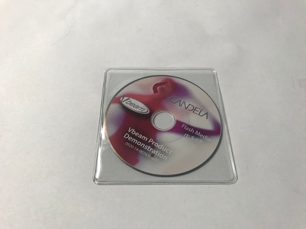Candela Vbeam Vascular Pulsed Dye Laser Product Demonstration Video Mini CD 5:17