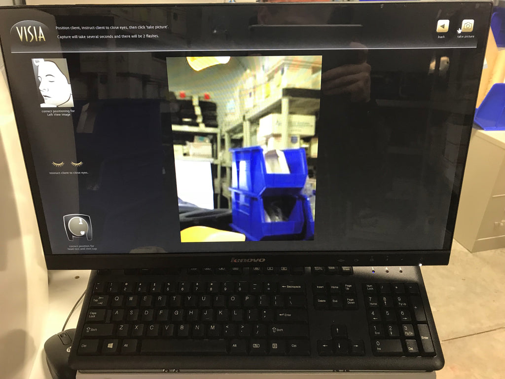 dup:Canfield Visia Facial Imaging Skin Complexion Analysis Photo Booth Workstation