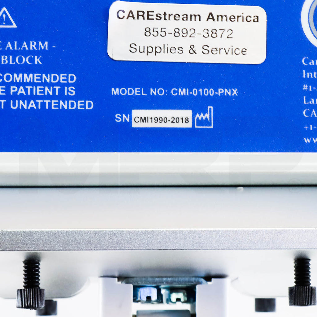 2018 CAREstream Pro-Nox System Serial Number