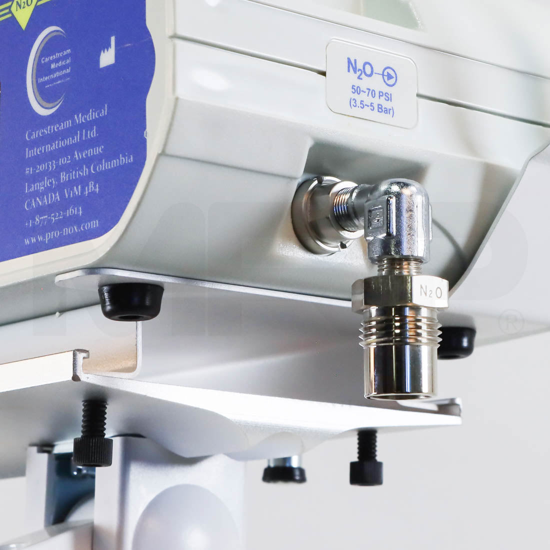 2018 CAREstream Pro-Nox System N2O Hose Connector