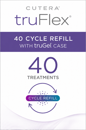 Cutera truFlex 40 Cycle Refill w/ truGel case