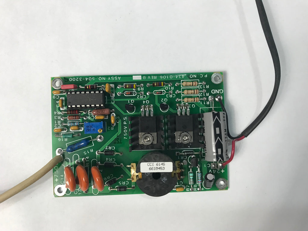 Conbio MedLite C6 Laser Pulse Bank PCB Assembly AS IS Burnt Resistor 504-3200