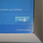 Zeltiq CoolSculpting CoolMini Treatment Card x17 Cycle Screen