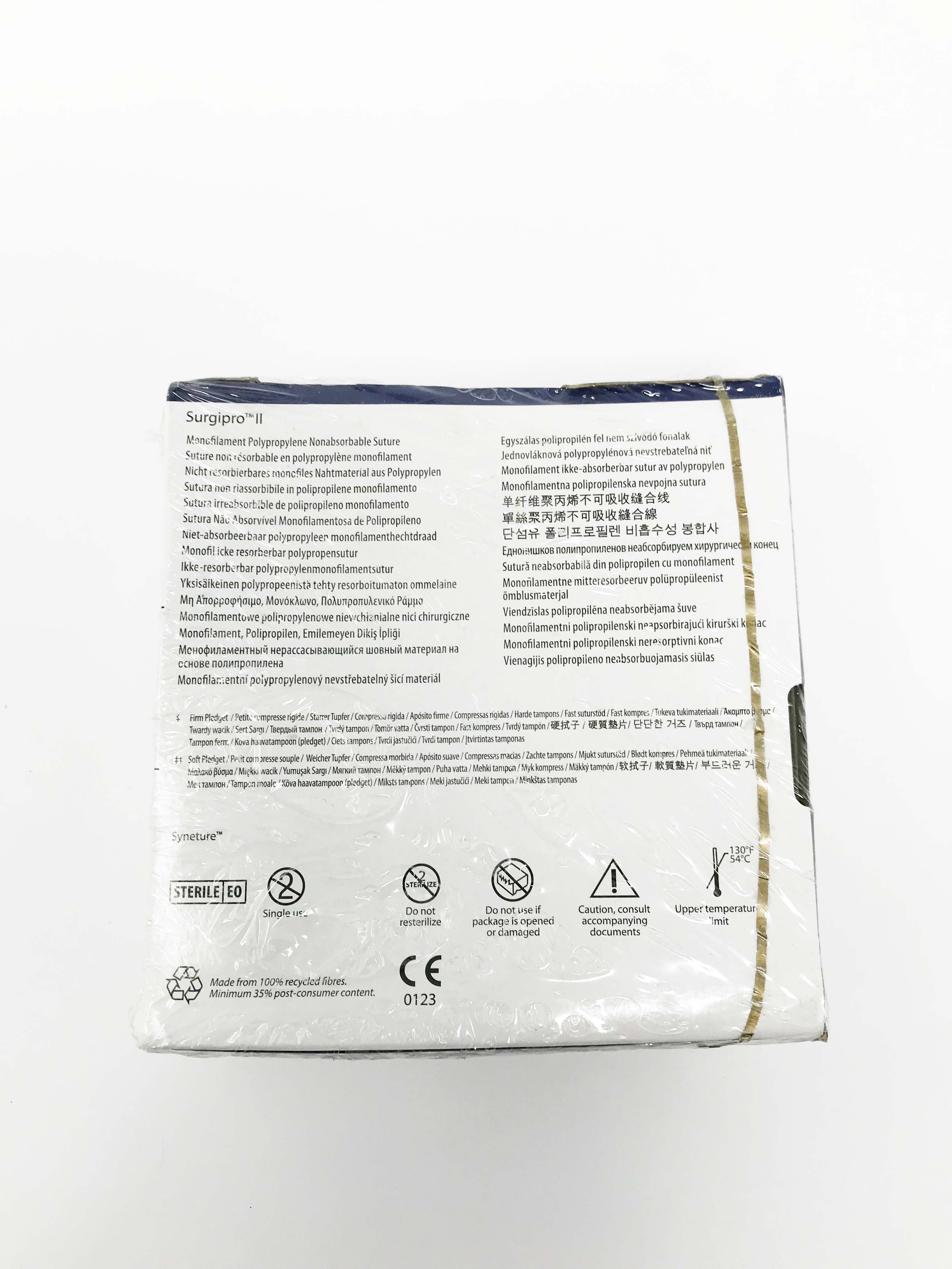 Covidien Surgipro II Monofilament Polypropylene 5-0 Sutures SP-5686 Box of (36)