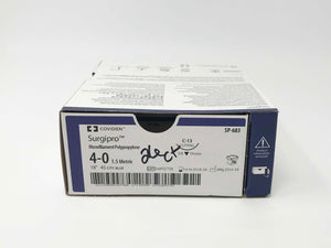 Covidien Surgipro Monofilament Polypropylene 4-0 45cm Syneture Suture Box of 26