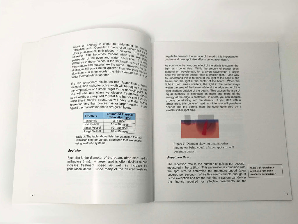 Cutera Aesthetic Laser & Light Platform Before You Buy Marketing Booklet 7 Pack