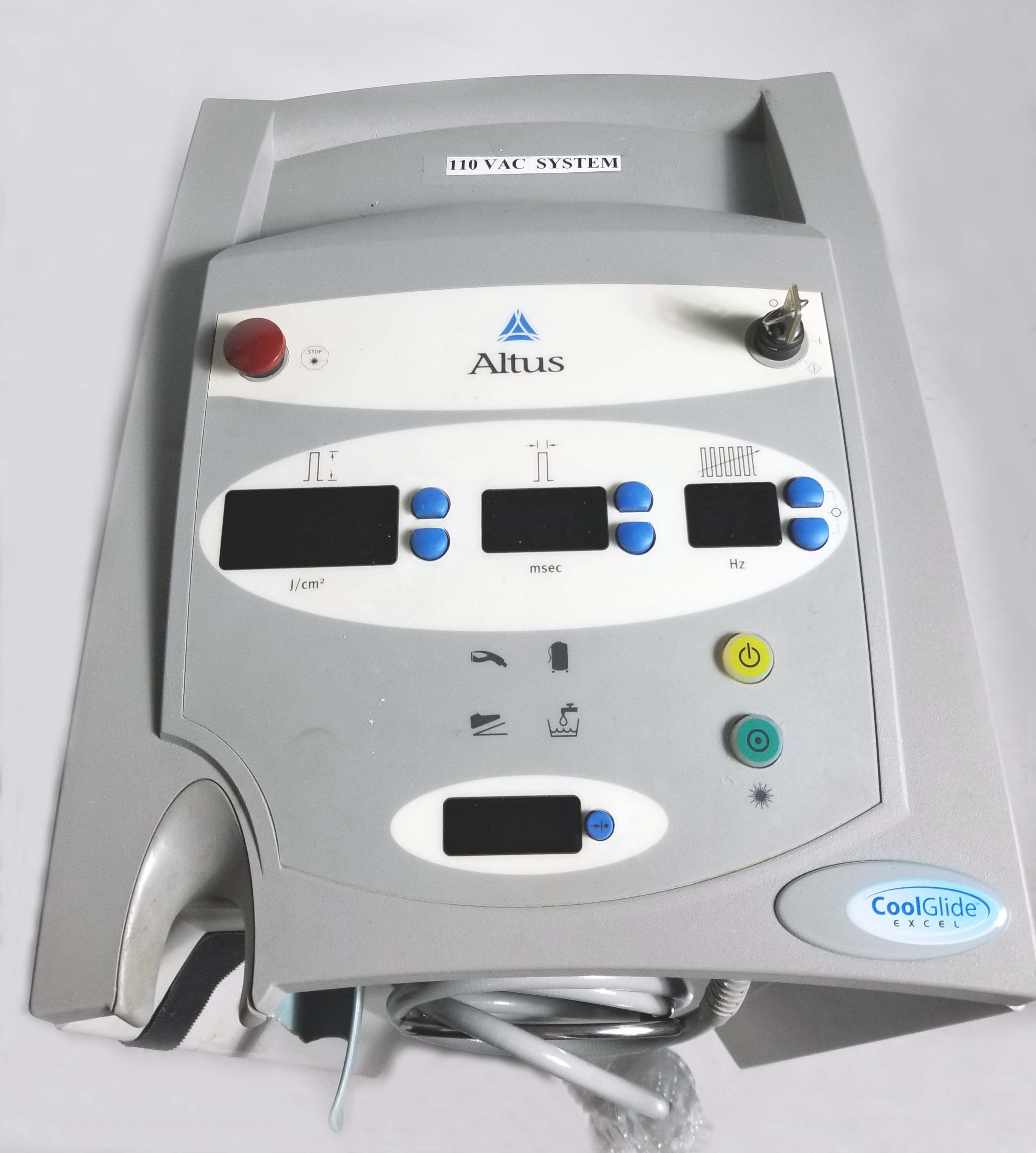 Cutera Altus COOLGLIDE 1064 nm Nd:YAG Hair Removal HR Laser US Cool Glide Excel