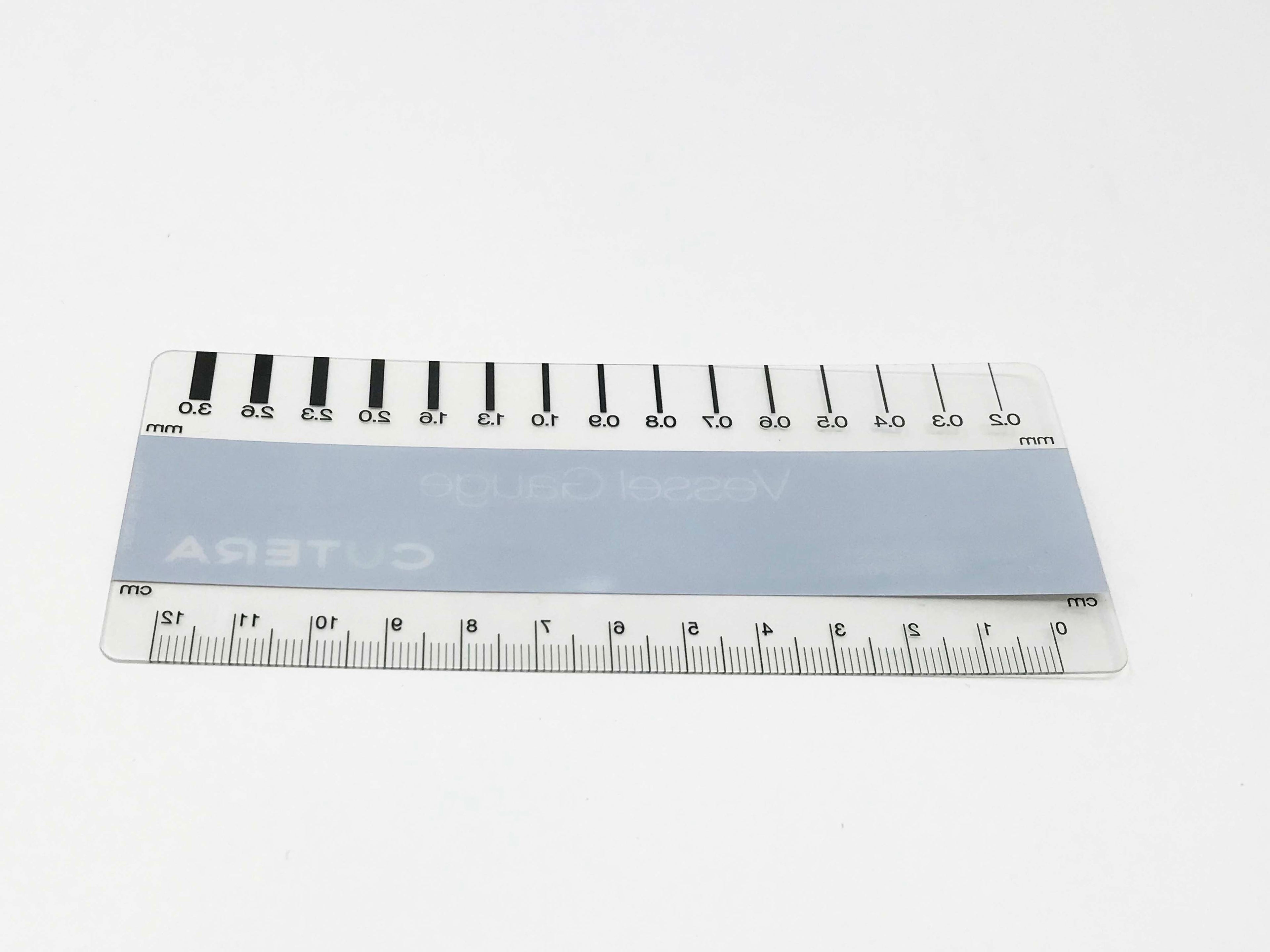 Cutera Excel V Xeo Vascular Laser Clear Plastic Vessel Gauge D0420 Large