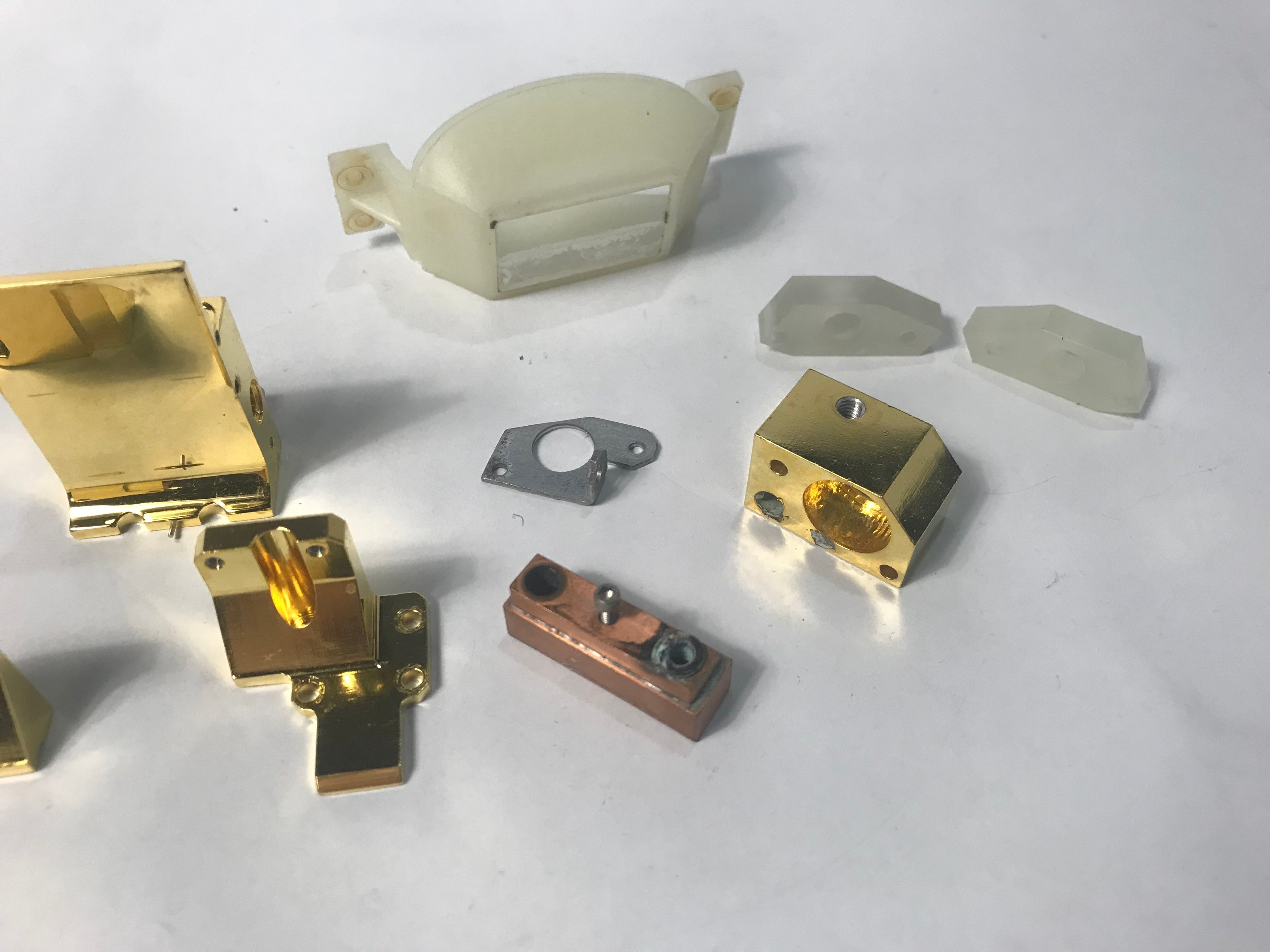 Cutera IPL Handpiece Lamp Metallic Reflector Cavity Components AS IS For PARTS