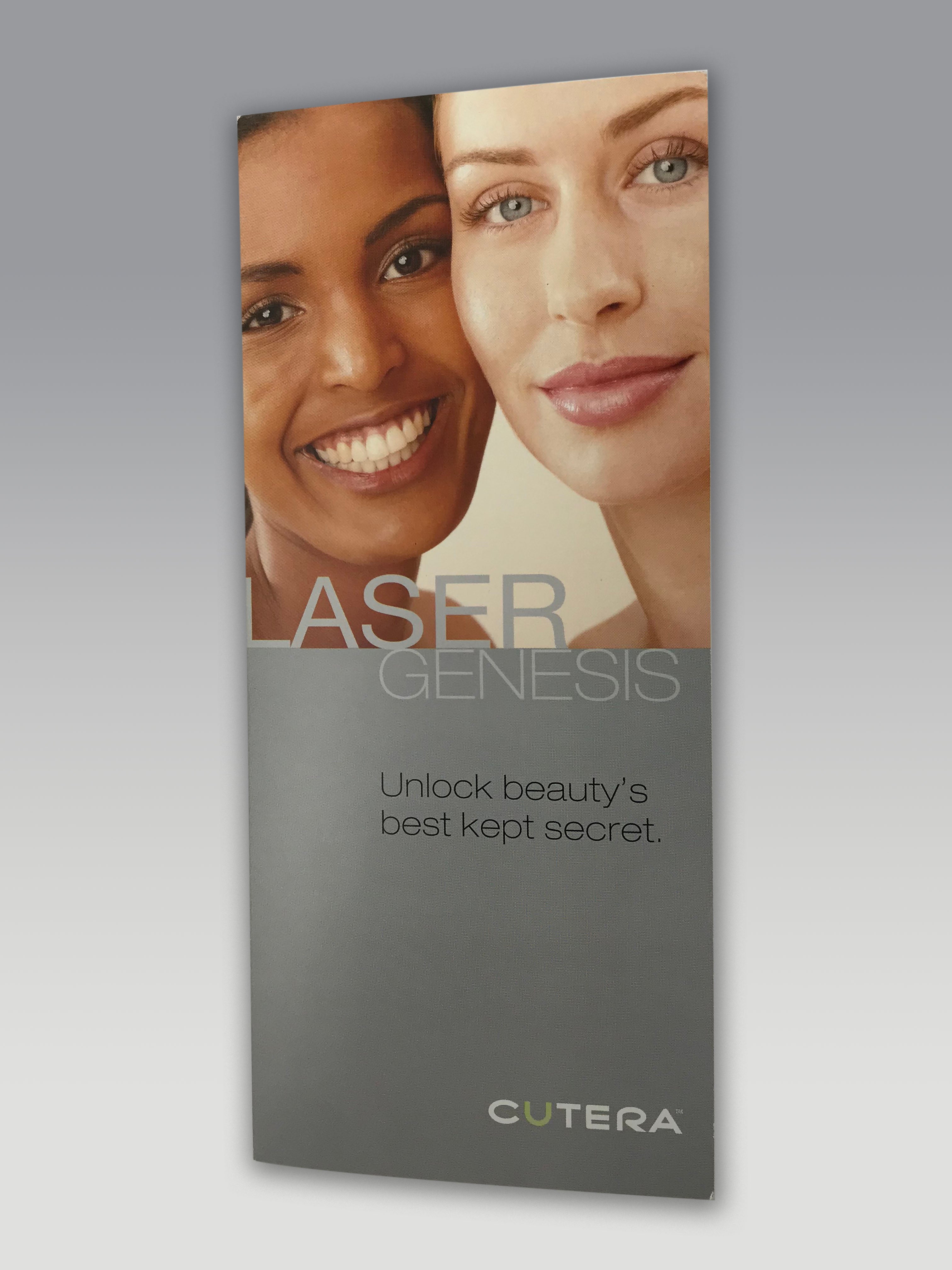 Cutera Laser Genesis Fine Wrinkle Redness Scars Skin Therapy Patient Brochure