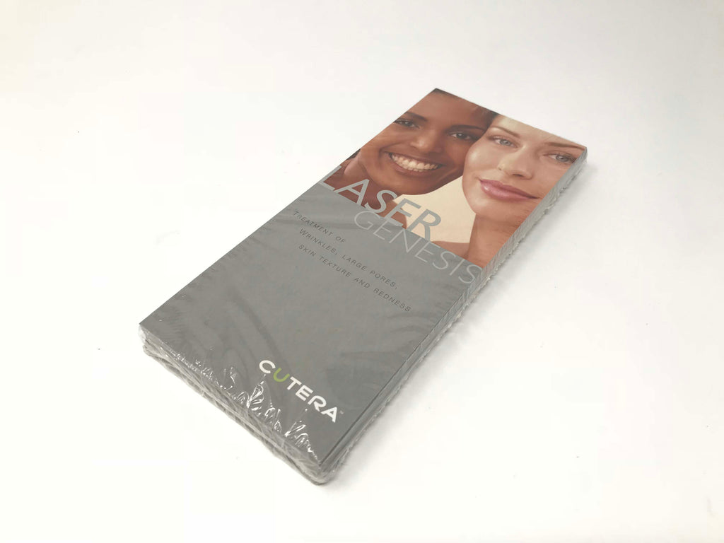 Cutera Laser Genesis Skin Revitalization Wrinkles Pores Redness Brochures 25Pack