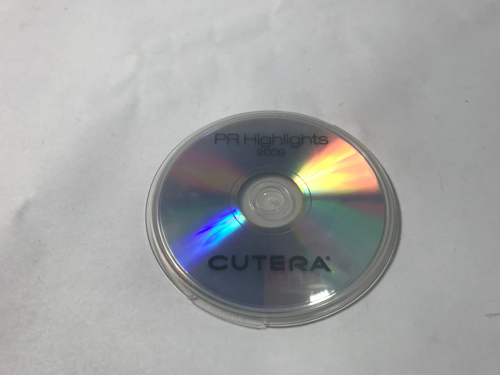 Cutera Lasers 2009 PR Highlights Marketing Video DVD CD