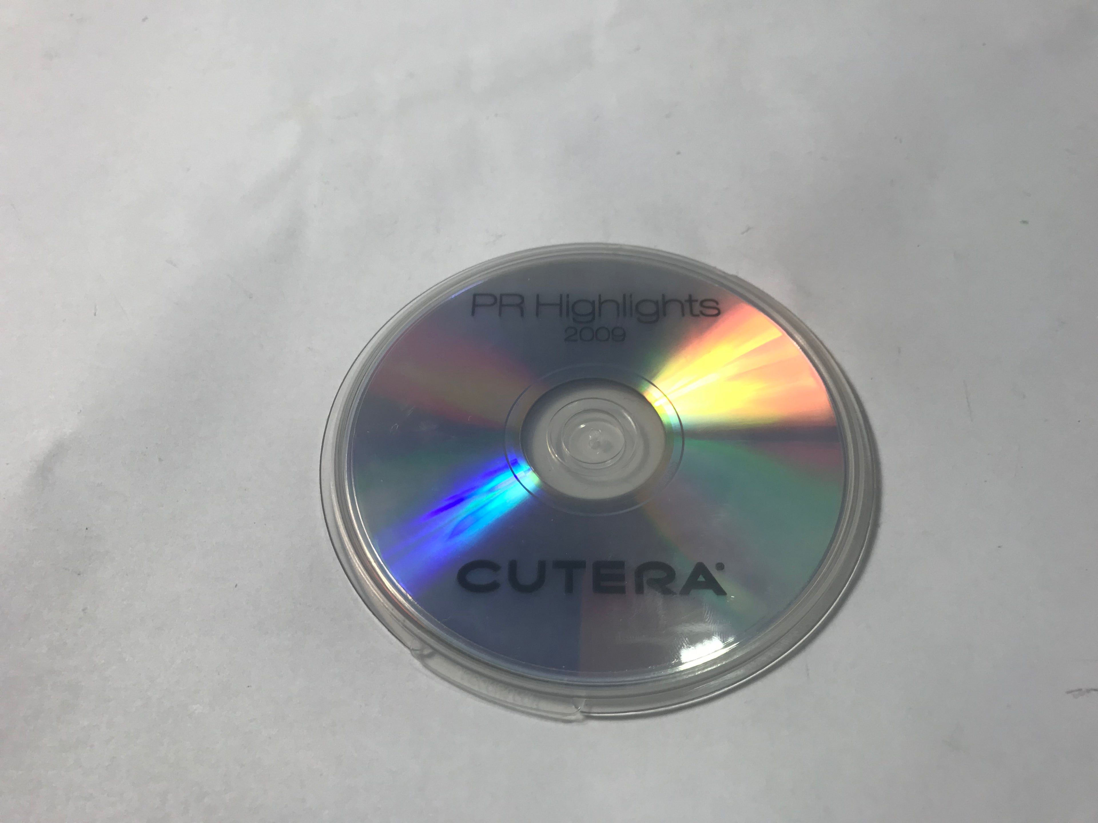 Cutera Lasers 2009 PR Highlights Marketing Video DVD CD