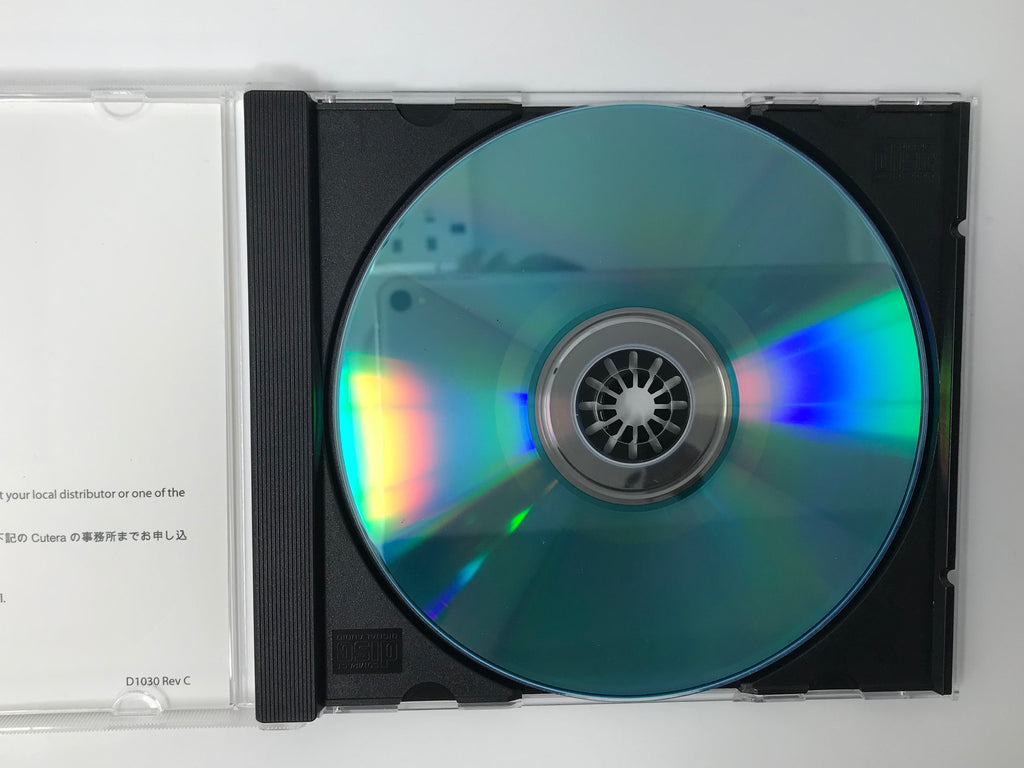 CUTERA Lasers Digital Operator User Manuals Instructions CD ROM Disc DVD EM0100