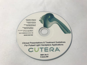Cutera Lasers IPL Handpiece Clinical Presentations & Treatment Guidelines CD