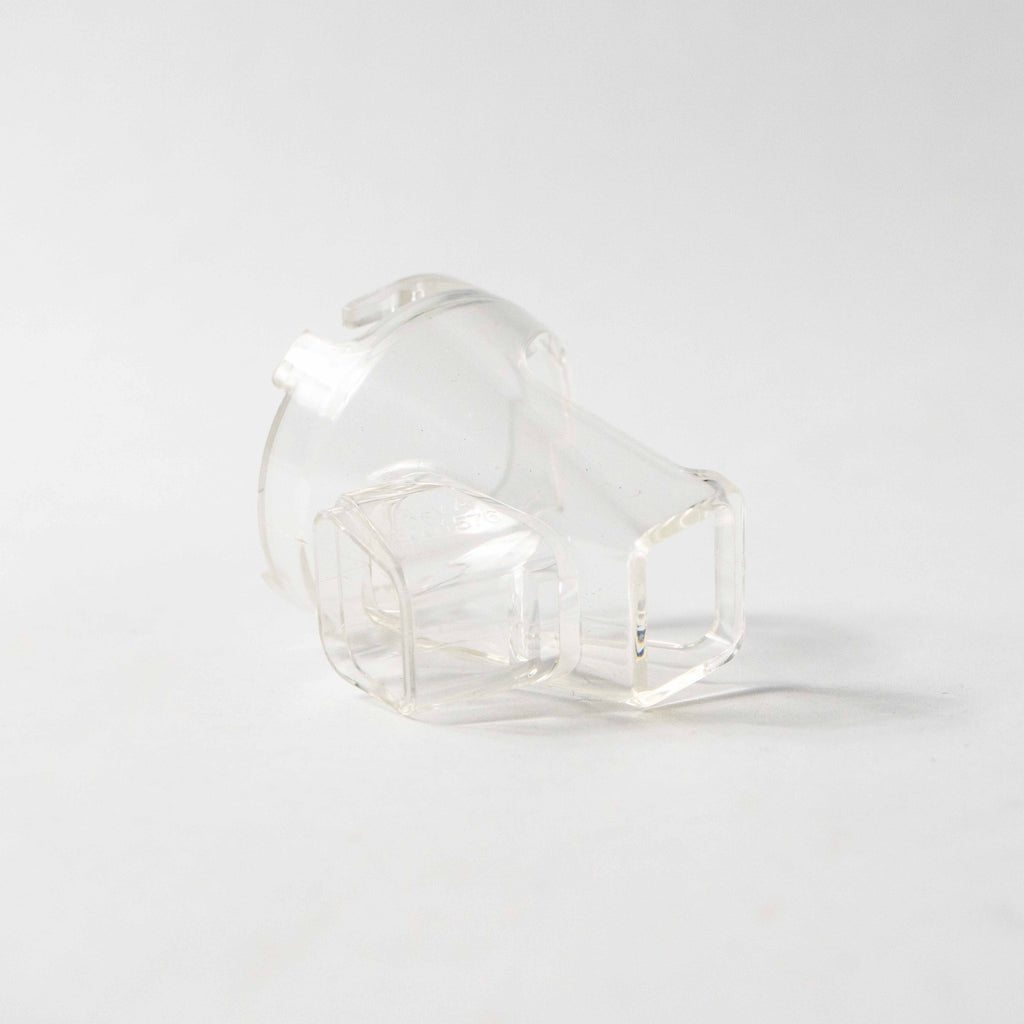 Cutera Pearl Focal Guide / Smoke Evacuation Coupling Tip - Clear Plastic *USED*