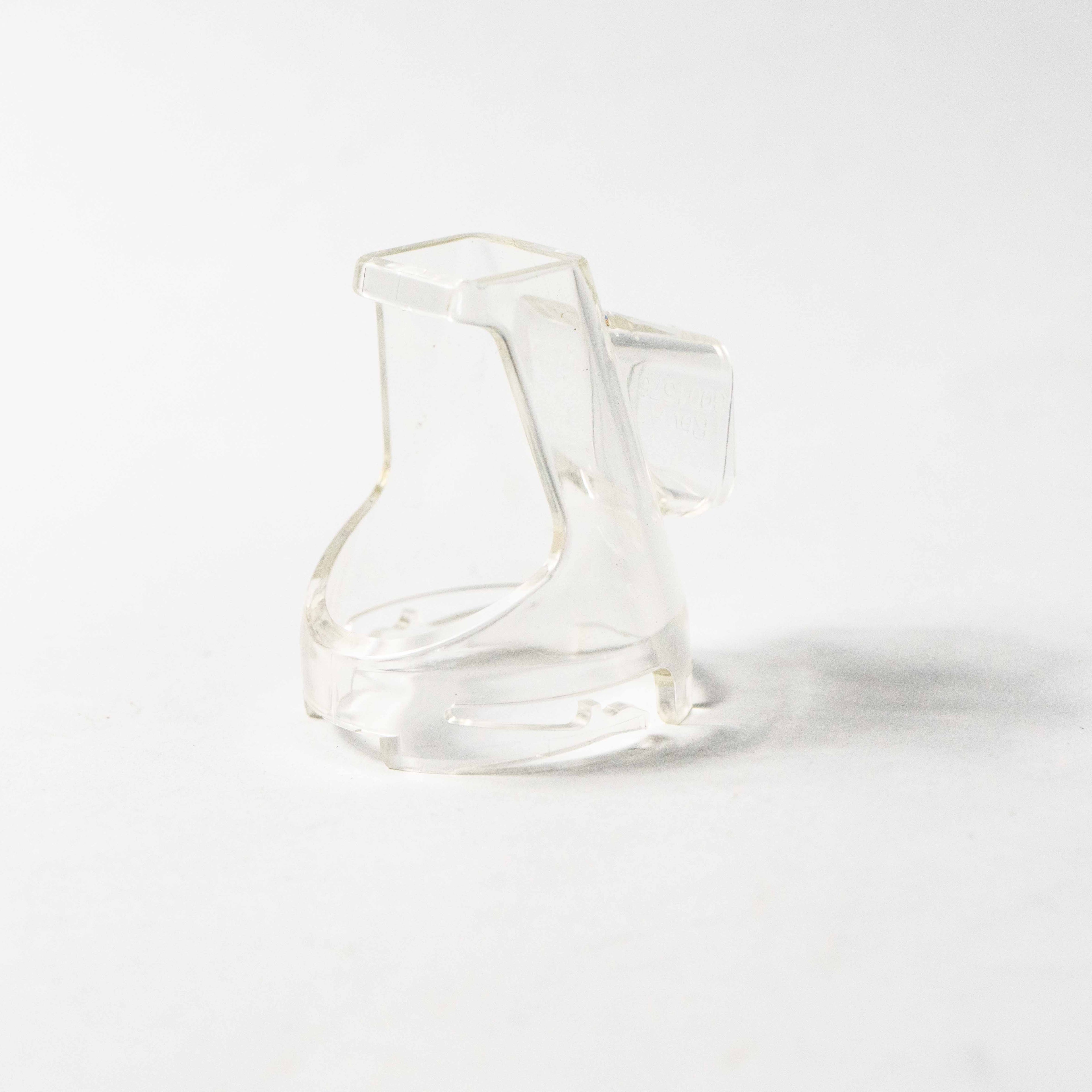 Cutera Pearl Focal Guide / Smoke Evacuation Coupling Tip - Clear Plastic *USED*