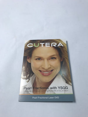 Cutera Pearl Fractional YSGG 2790 Laser Treatment Benefit Marketing DVD Video