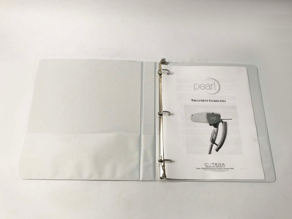 Cutera Pearl YSGG Skin Resurfacing Scanner Handpiece Treatment Guidelines REV B