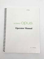 Cutera Solera Opus Aesthetic Energy IPL Platform Console Operators Manual 2011