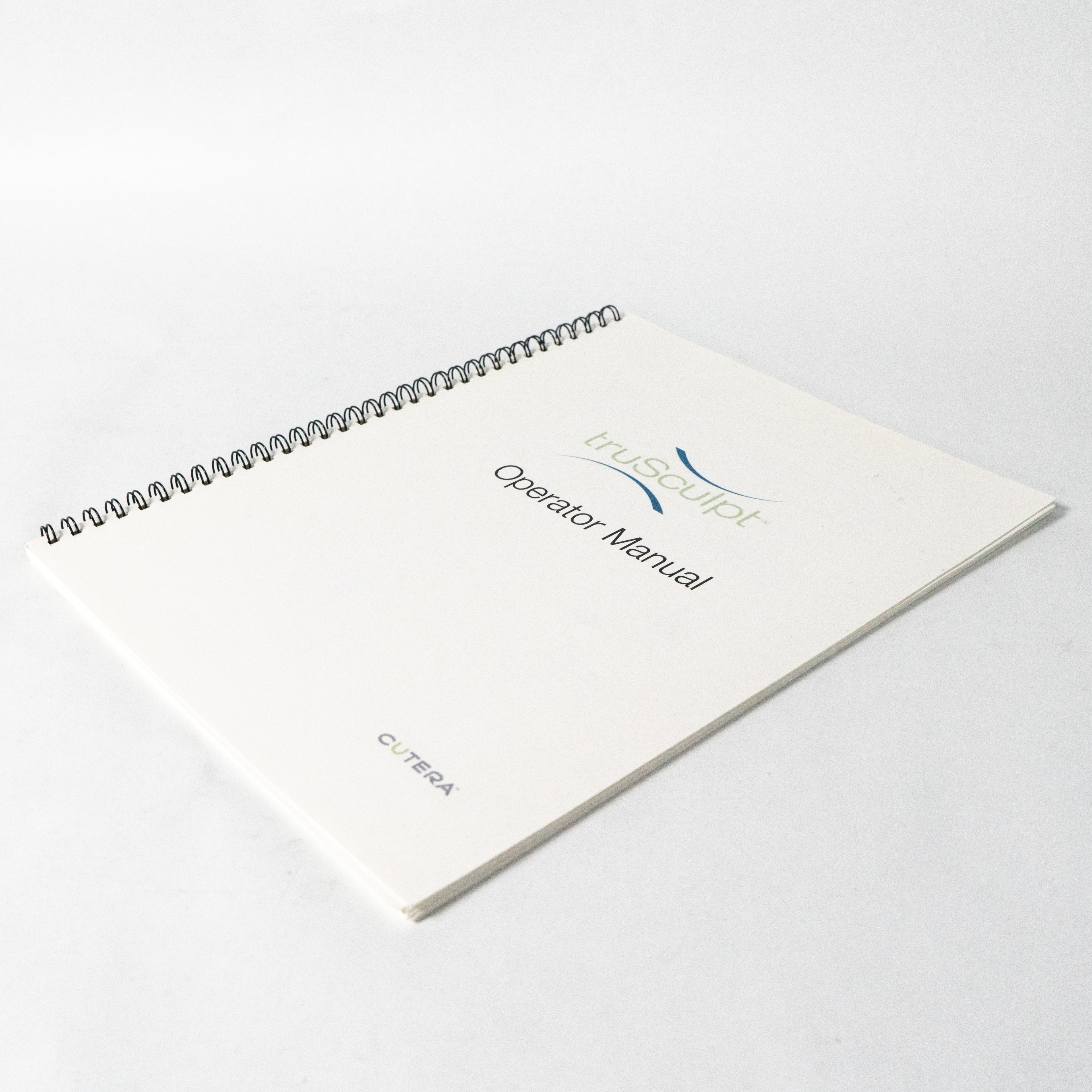 Cutera TRUSCULPT OPERATOR MANUAL D0800, Rev C (11/12) Tru Sculpt