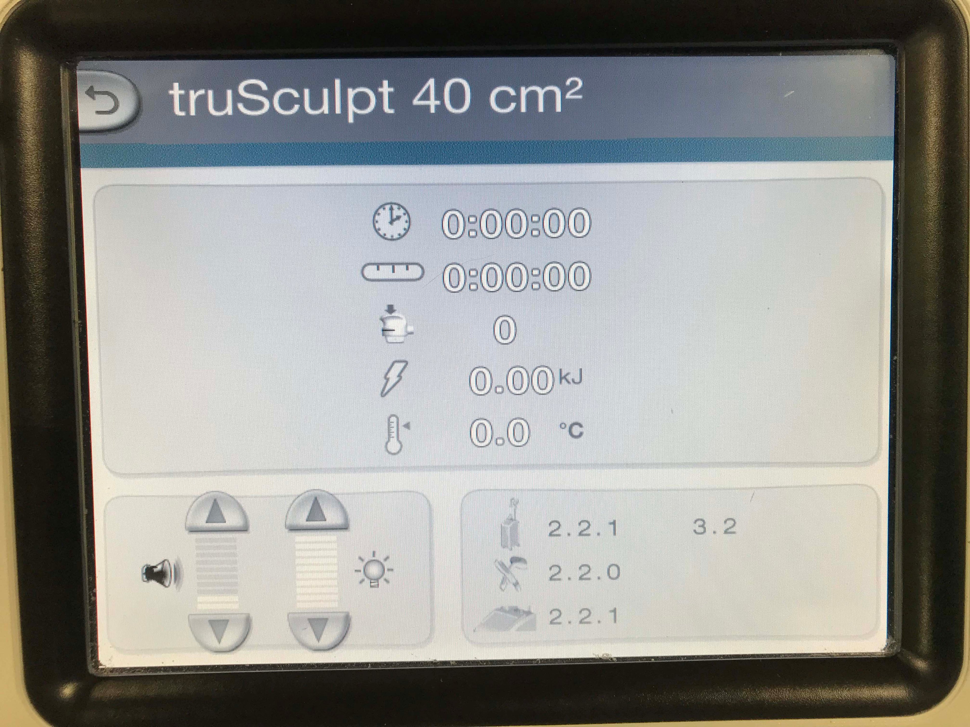 Cutera TruSculpt RF Body Contouring Cellulite Reduction System & 2 Handpieces