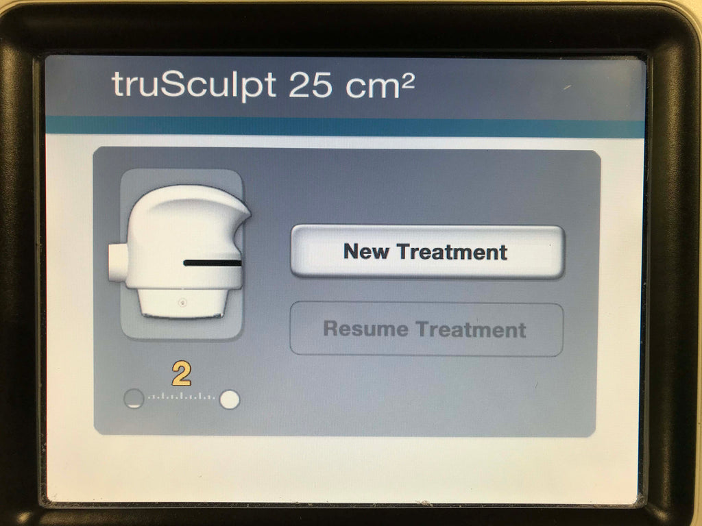 Cutera TruSculpt RF Body Contouring Cellulite Reduction System & 2 Handpieces