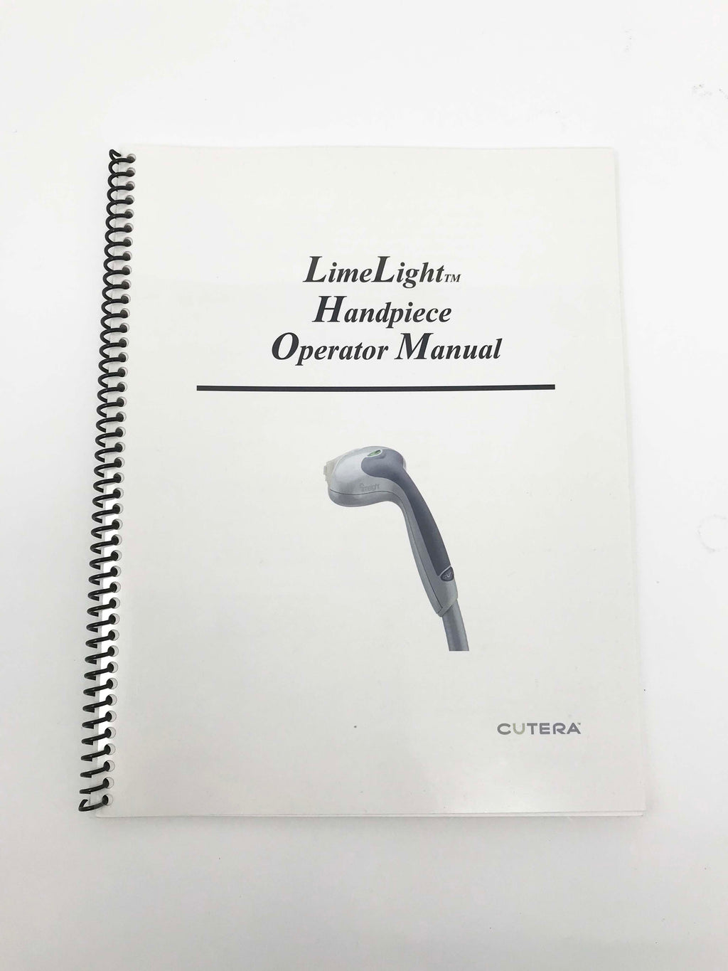 Cutera XEO LimeLight IPL Photorejuvenation Lesions Handpiece Operators Manual