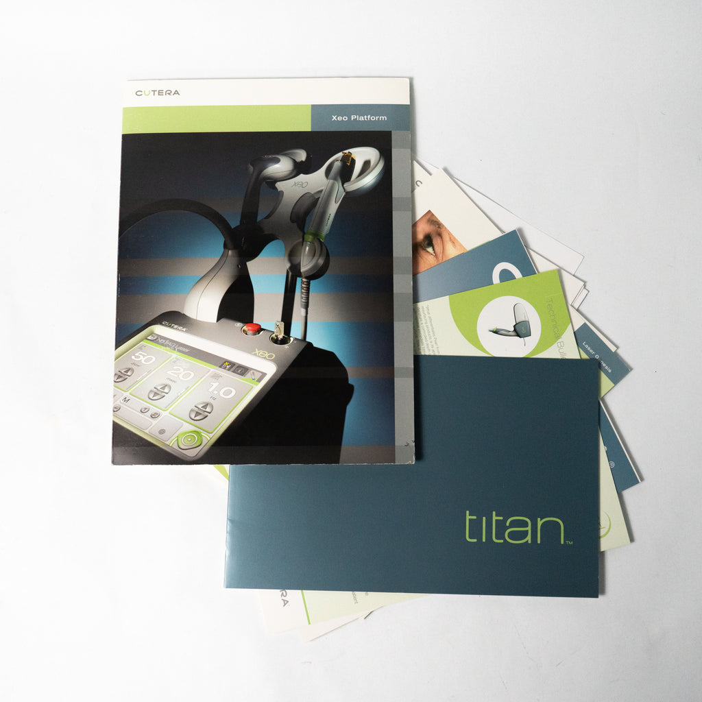 Cutera XEO Platform Laser System OVERVIEW PACKET D0357 Pearl Titan Limelight