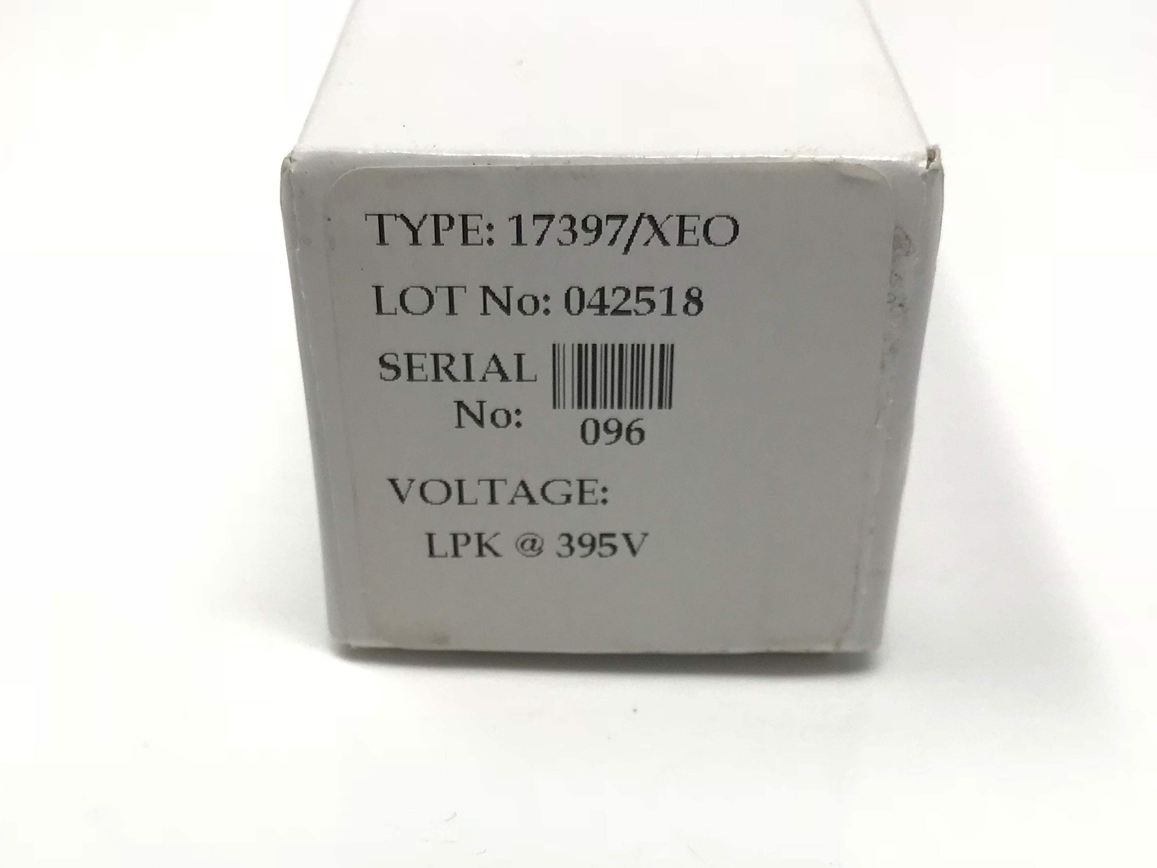Cutera XEO TruPulse CoolGlide Nd YAG Laser Arc Flash Lamp 395 V Tube Bulb 17397