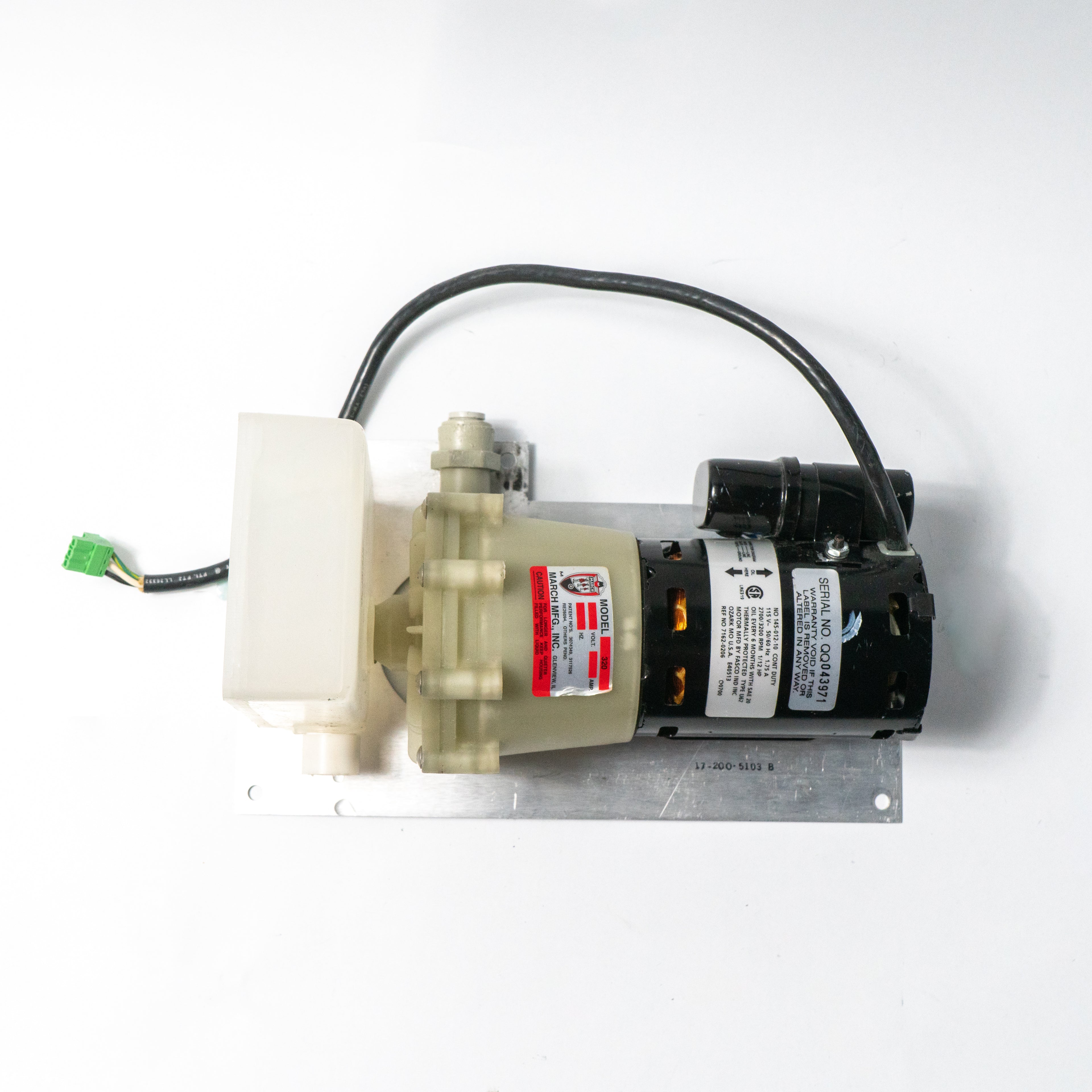 Cutera Xeo CoolGlide Cool Glide WATER PUMP TANK RESERVOIR ASSEMBLY 17-200-5103 B