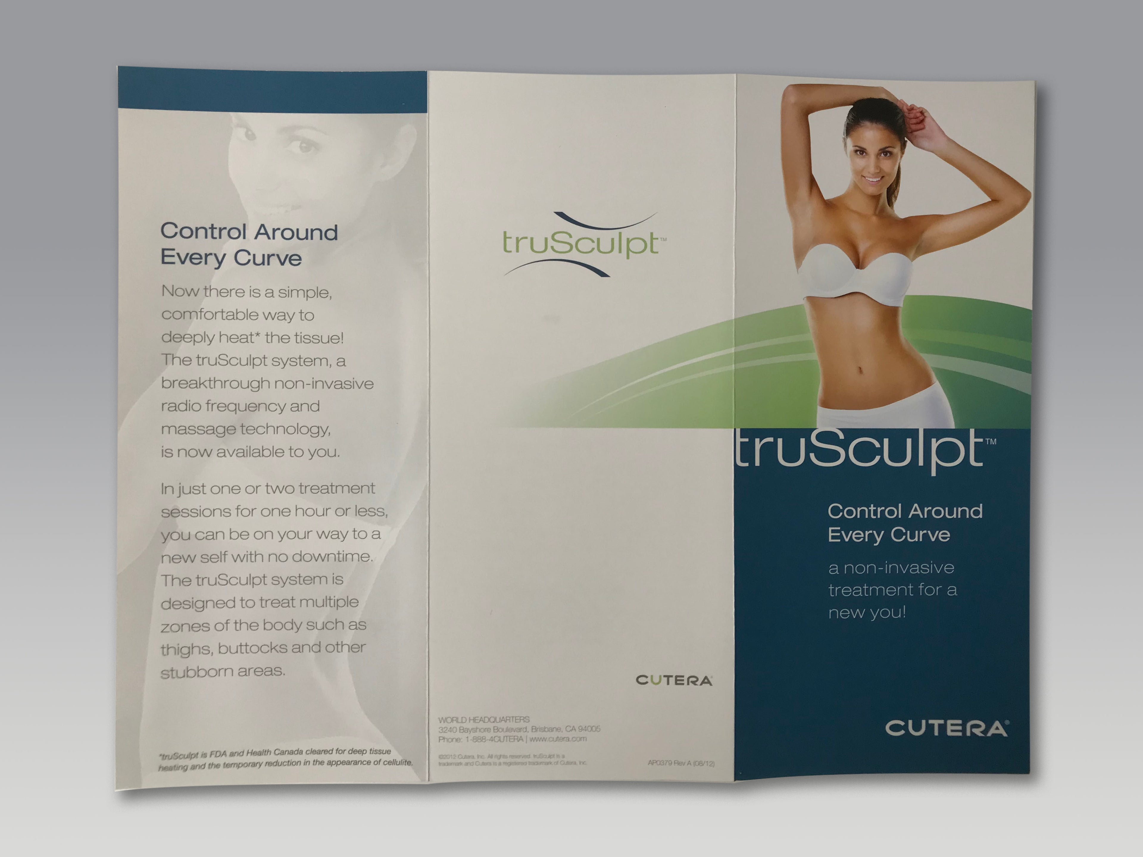 Cutera truSculpt RF Body Contouring True Sculpt Treatment Patient Brochure 25 Lot