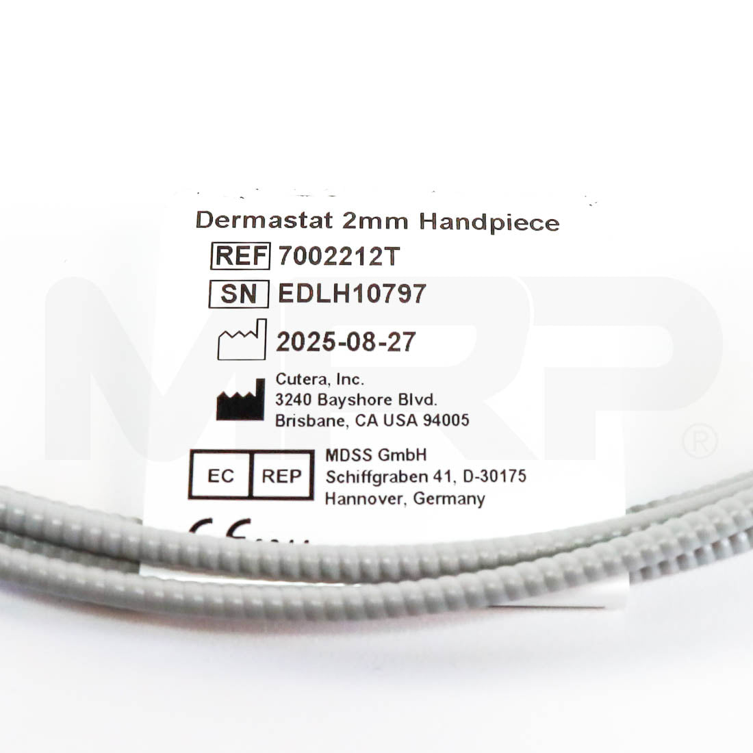 Cutera Excel Dermastat 2mm Handpiece 70022212T