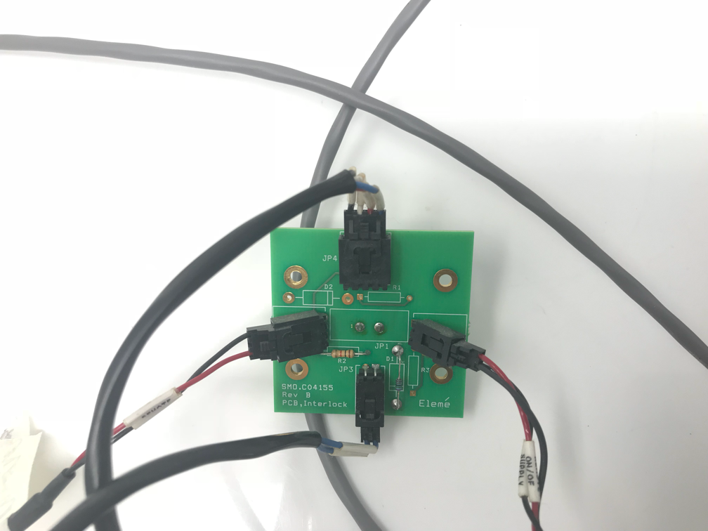 CynoSure Eleme Smoothshapes Emergency Safety Interlock Keyswitch SMO.C04155 PCB